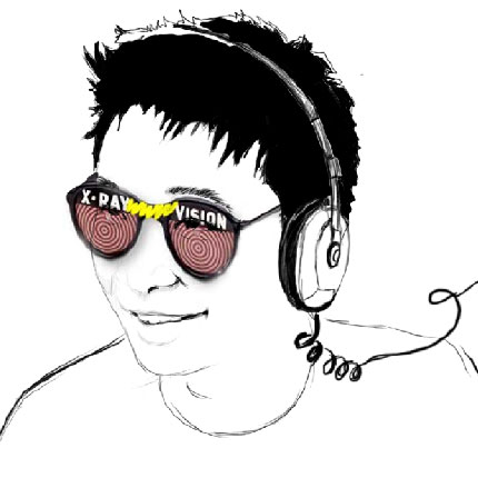 Adrian with X-Ray Specs